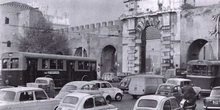 Piazzale Appio anni 60